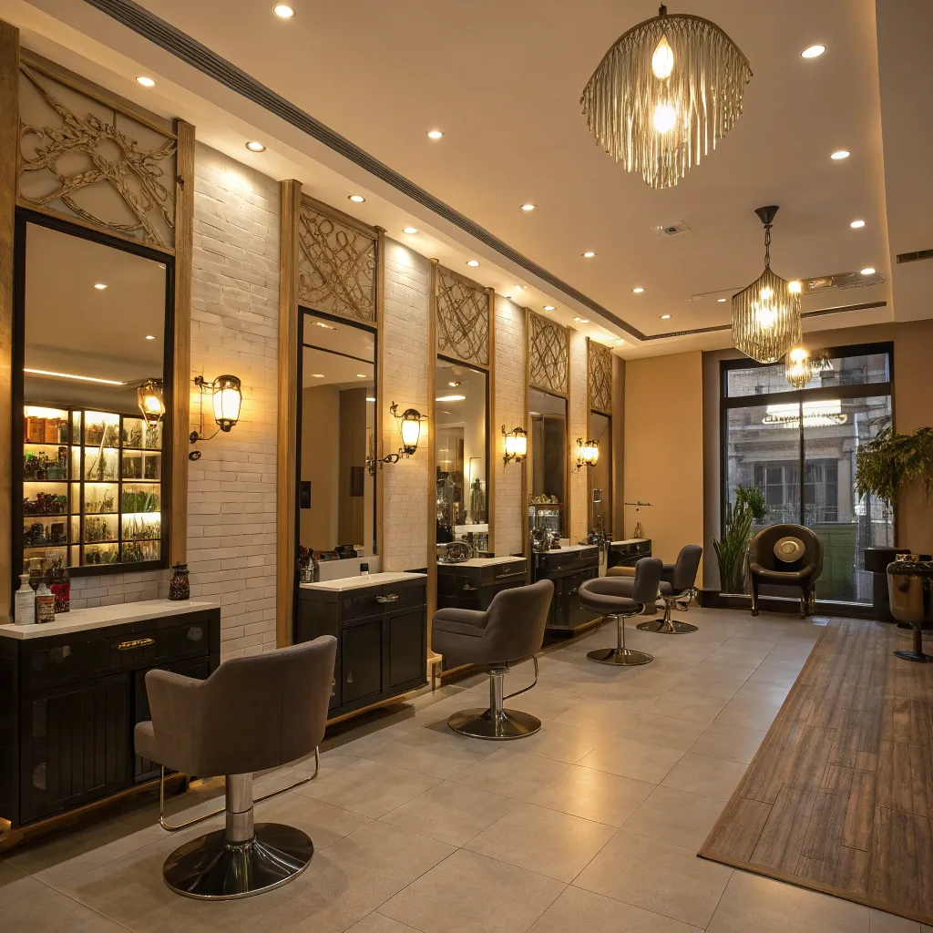 Interior of LYRANVETHIX salon